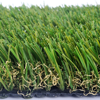 PP ou PE Vert foncé Astro Herbe de gazon pour jardin en plein air avec support et revêtement personnalisables