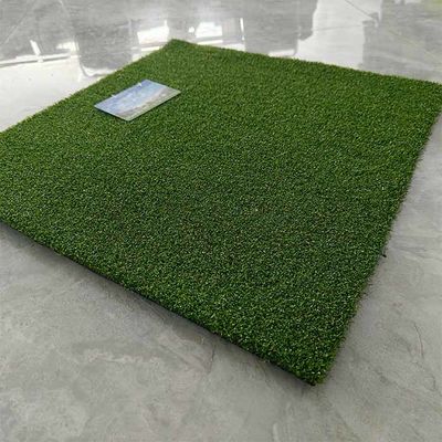Gazon artificiel résistant aux UV de hauteur de pile de 19 mm pour les terrains de sport avec installation sans remplissage