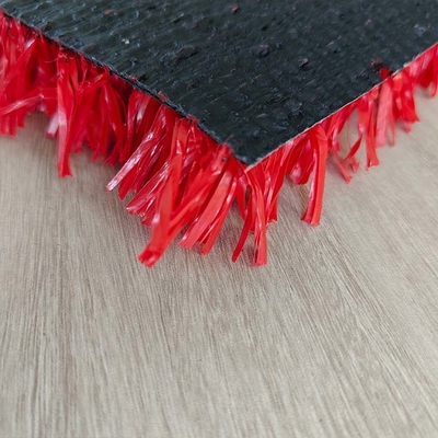 25 mm Tennis artificiel rouge Faux Tennis Grass Faible entretien Multifonctionnel Astro Turf Pour les sports de tennis et autres activités