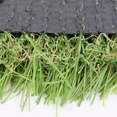 L'herbe artificielle de jardin FIFA FIH à double certification Longueur de rouleau personnalisable pour le projet de jardin