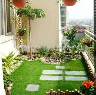 qualité  40mm Playground Artificial Grass With Dtex 11600 And 18900 Density Used For Landscape Decoration usine