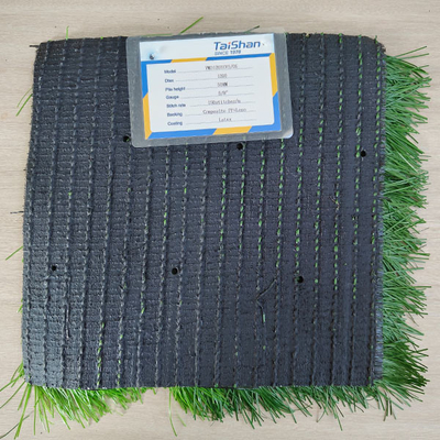 150 points de suture/M 12000 Dtex Sport herbe artificielle avec hauteur de pile 50 mm et dimension 5/8 "