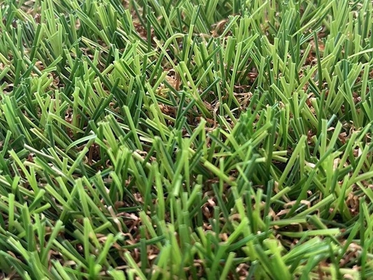 Gazon artificiel vert personnalisé pour paysage avec hauteur de pile de 38 mm et Dtex 8000