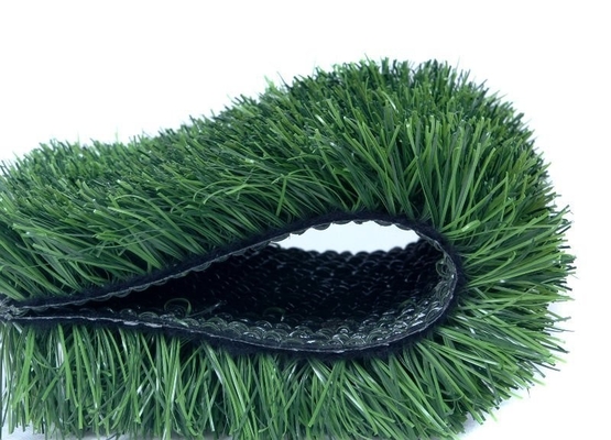 Gazon sportif artificiel à haute densité utilisé pour le terrain de football avec adhérence PU et taille personnalisable