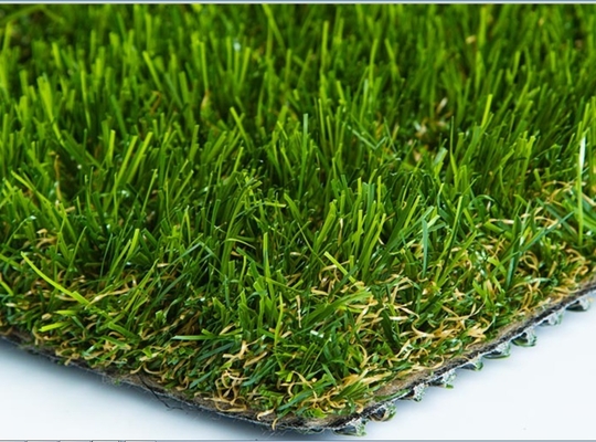 PP ou PE Vert foncé Astro Herbe de gazon pour jardin en plein air avec support et revêtement personnalisables