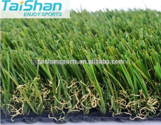 50 mm d'herbe de paysage artificielle multicolore personnalisable pour la décoration dans les jardins ou les terrains de sport Faible entretien