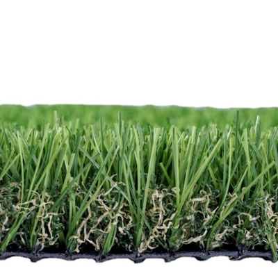 Hauteur de pile 50 mm Paysage intérieur / extérieur Gazon artificiel sur mesure pour les terrains de football ou les zones de paysage