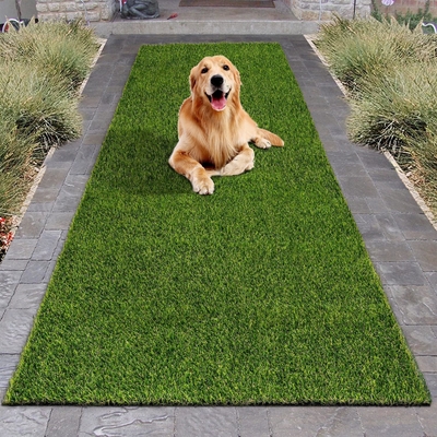 Faites ressortir votre maison et votre jardin avec une décoration en herbe verte artificielle de 35 mm de hauteur