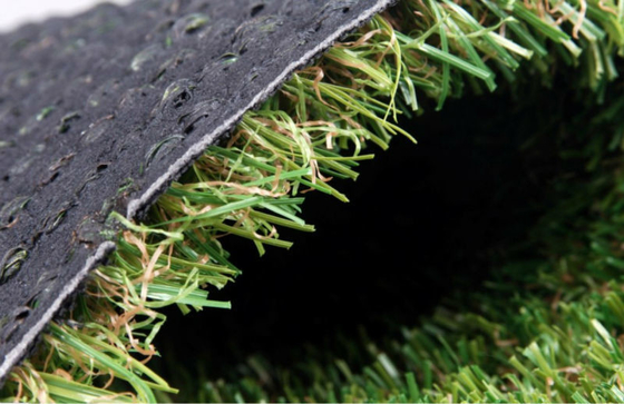 PP+LENO Retour au paysage gazon artificiel avec pavé et installation faciles 25 mm de hauteur de pile