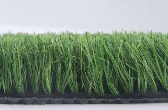 Grass artificiel de football 17000 Dtex avec support CPP+LENO et revêtement adhésif PU pour terrains de sport