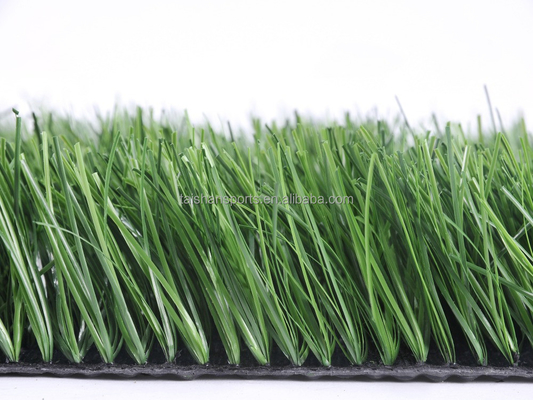 Céréales artificielles de football vert de 5/8" avec support PP+LENO et revêtement en latex SBR