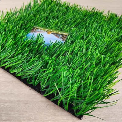 55 mm de hauteur de pile de football gazon artificiel remplissage nécessaire UV résistant à l'eau perméable vert gazon artificiel