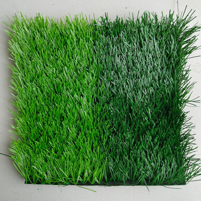 Sport artificiel Herbe verte résistant aux UV 50 mm avec PP + Leno et le latex vert SBR