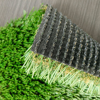 40 mm 14600 Dtex paysagisme faux gazon vert artificiel avec trous de drainage perforés et adhésif PU