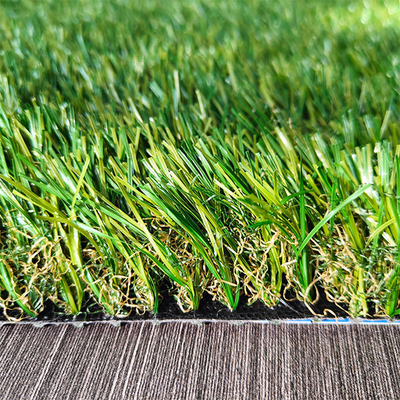 7700 Dtex Matériau PP/PE Herbe verte artificielle avec 180 points de suture par mètre et 3/8 pouces de jauge