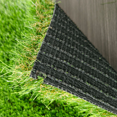 Le gazon artificiel non polluant du paysage 40 mm vert herbe artificielle avec protection de l'environnement 3/8 gauge