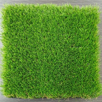 Le gazon artificiel non polluant du paysage 40 mm vert herbe artificielle avec protection de l'environnement 3/8 gauge