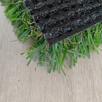 32 mm de gazon artificiel à faible rétrécissement pour loisirs et paysages avec adhésif PU et double support PP