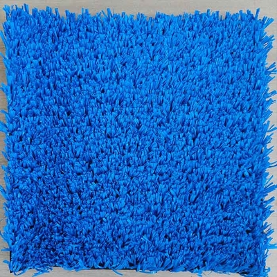 Tennis multifonctionnel Gazon artificiel Couleur bleue 25 mm Gazon synthétique Pour les courts de tennis ou autres terrains de sport