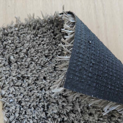 Tennis de couleur grise gazon artificiel multifonctionnel Application 25mm personnalisé utilisé pour le terrain de sport