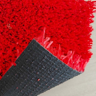 25 mm Tennis artificiel rouge Faux Tennis Grass Faible entretien Multifonctionnel Astro Turf Pour les sports de tennis et autres activités