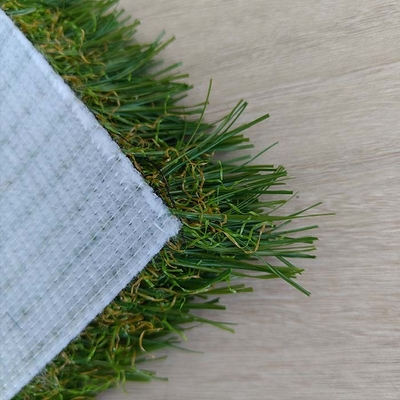 8800 Dtex 40 mm Hauteur de pile Tissu fondant à chaud Paysage de soutien Herbe artificielle en 4 couleurs