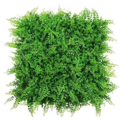 PE Polyéthylène Verte Artificielle Paroi d'herbe Durable Ecologique