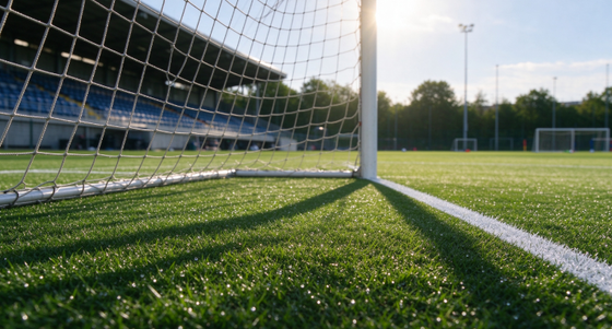 Gazon artificiel certifié FIFA à faible entretien et résistant aux UV pour terrains de football professionnels