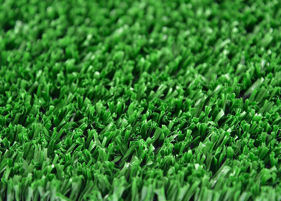 Gazon artificiel de tennis résistant aux UV haute densité de hauteur de pile de 14 mm pour les sports multifonctionnels en plein air