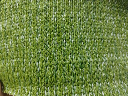 22 mm de hauteur de pile Gazon tissé à haute perméabilité pour l'herbe synthétique adaptée aux animaux de compagnie