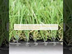 38 mm d'herbe artificielle de terrassement 13800 Dtex Fabricant de gazon synthétique pour terrain de jeux
